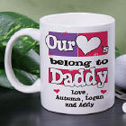 Custom Printed Dad Coffee Mug